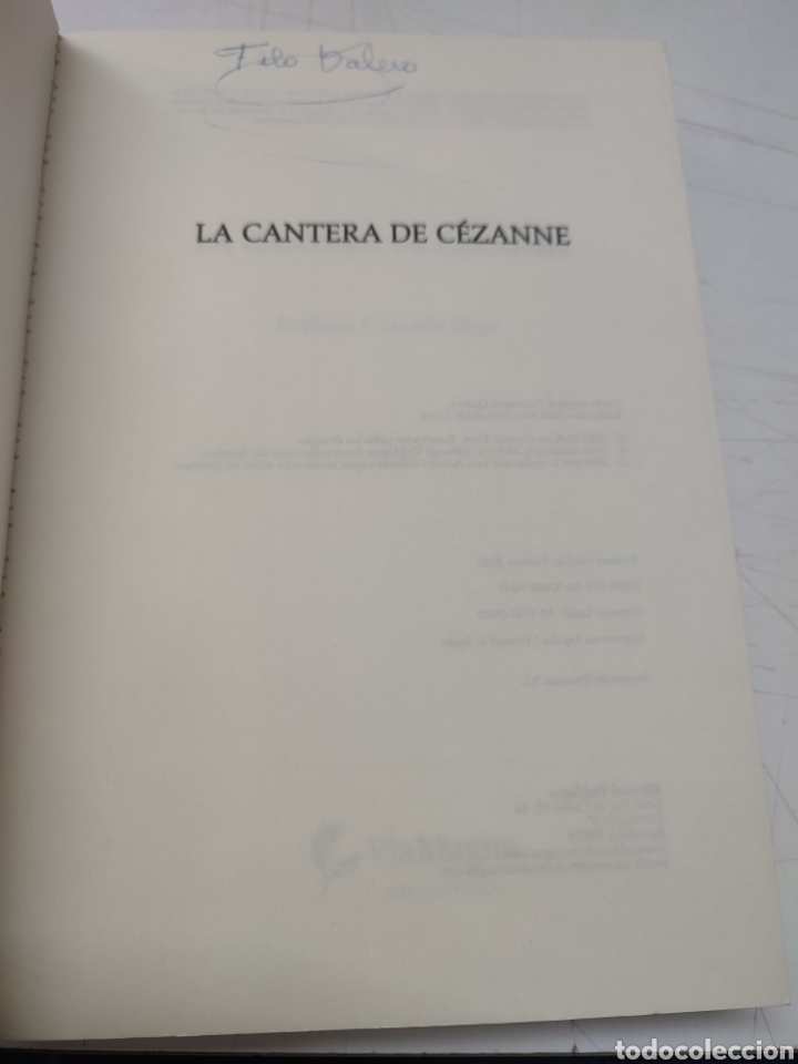 Libros de segunda mano: La cantera de Cezanne. Barbara Cortado Pope - Foto 6