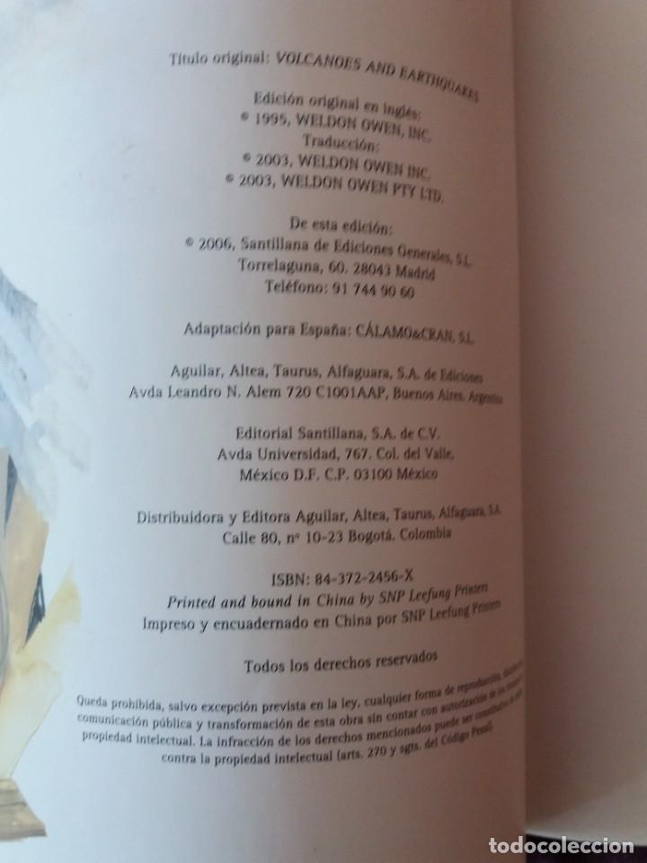 Libros de segunda mano: VOLCANES Y TERREMOTOS - Foto 2