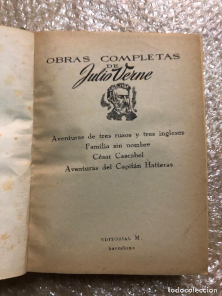 Libros de segunda mano: Julio Verne. Obras completas - Foto 3