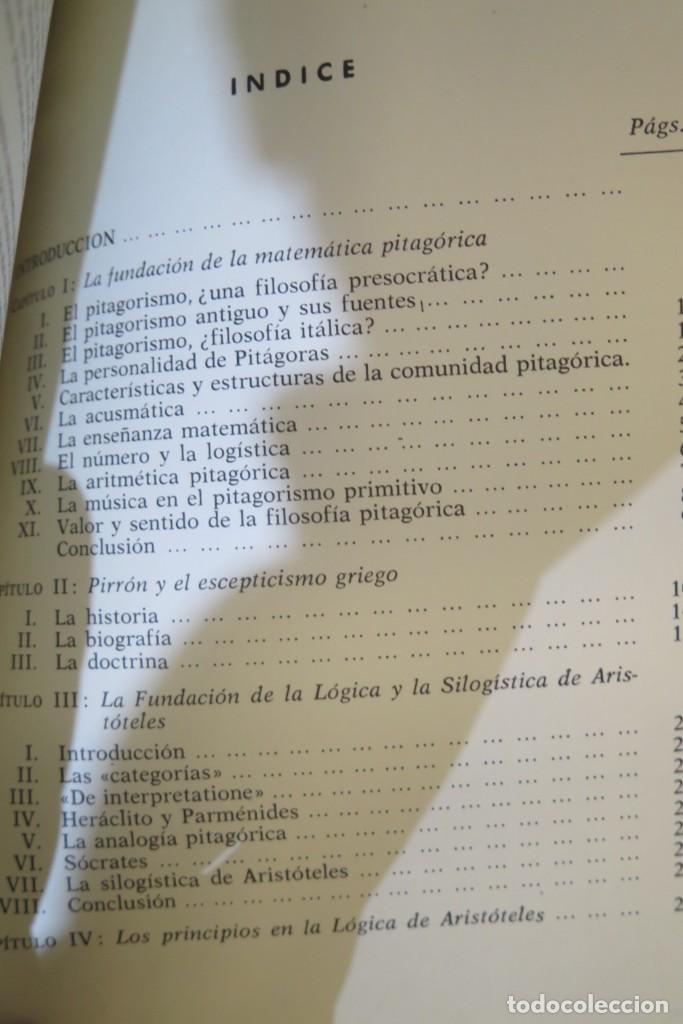 Libros de segunda mano: De la m&iacute;stica del n&uacute;mero al rigor de la idea. J. Antonio G. Junceda - Foto 2