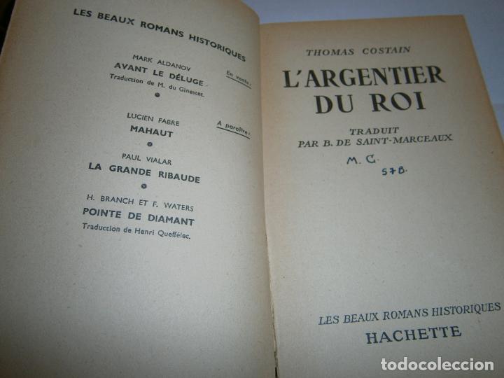 Libros de segunda mano: ANTIGUO LIBRO - L&acute;ARGENTIER DU ROI - L4 - Foto 2