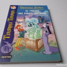 Libros de segunda mano: GERONIMO STILTON TENEBROSA TENEBRAX Nº 3 EL TRESOR DEL PIRATA FANTASMA