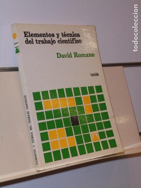Libros de segunda mano: ELEMENTOS Y TECNICA DEL TRABAJO CIENTIFICO DAVID ROMANO - TEIDE - Foto 1