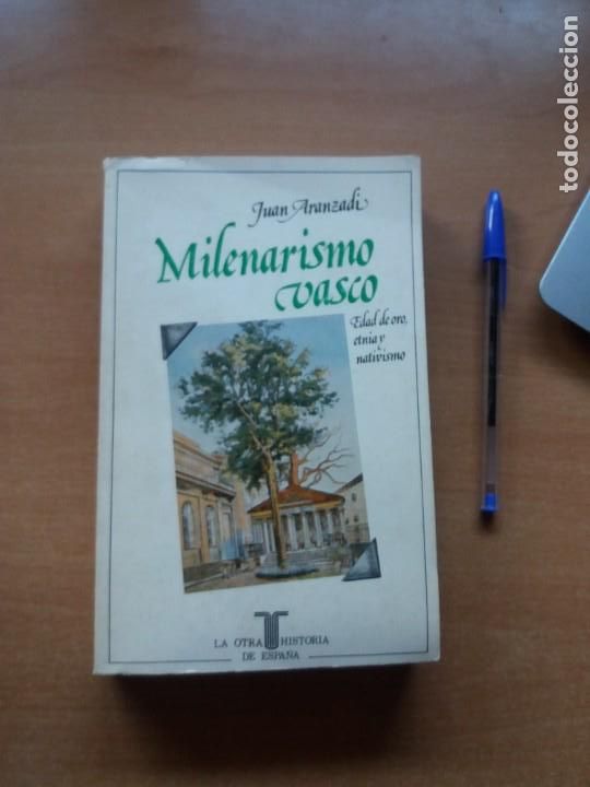 Libros de segunda mano: MILENARISMO VASCO. JUAN ARANZADI - Foto 1