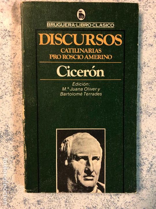 Libros de segunda mano: discursos, catilinarias pro roscio amerino, CICERON - Foto 1