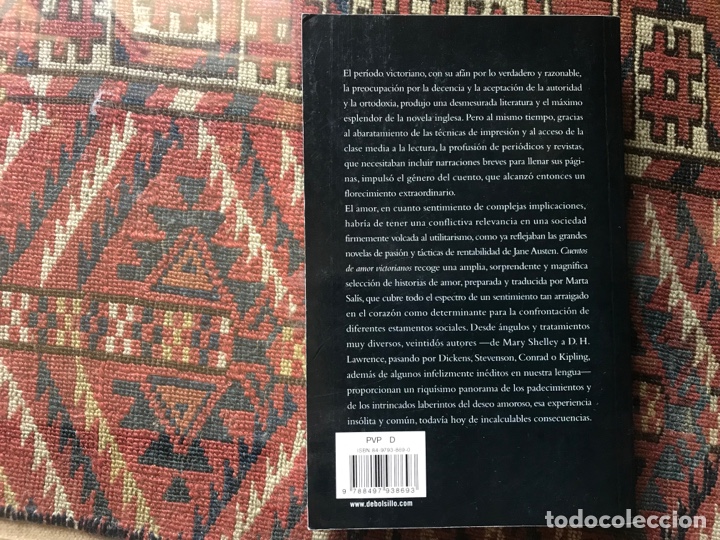 Libros de segunda mano: Cuentos de amor victorianos. Cl&aacute;sicos Debolsillo - Foto 3
