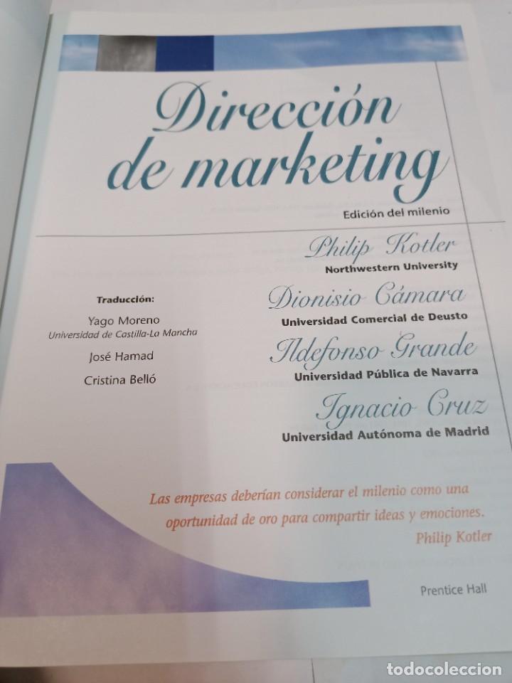 Libros de segunda mano: VV.AA Direcci&oacute;n de Marketing SA8311 - Foto 2