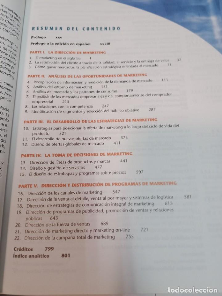 Libros de segunda mano: VV.AA Direcci&oacute;n de Marketing SA8311 - Foto 3