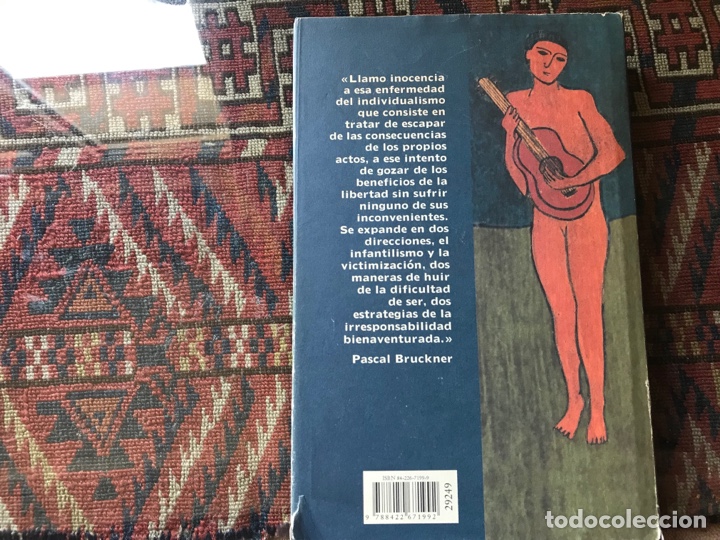 Libros de segunda mano: La tentaci&oacute;n de la inocencia. Pascal Bruckner. C&iacute;rculo de lectores - Foto 3