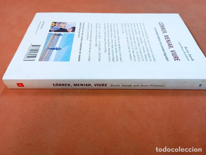Libros de segunda mano: c&oacute;rrer, menjar, viure - scott jurek amb steve friedman - angle editorial - Foto 2