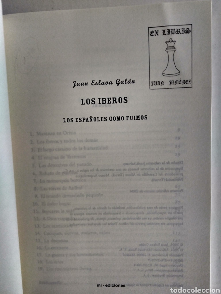 Libros de segunda mano: Los &Iacute;beros / Juan Eslava Gal&aacute;n - Foto 4