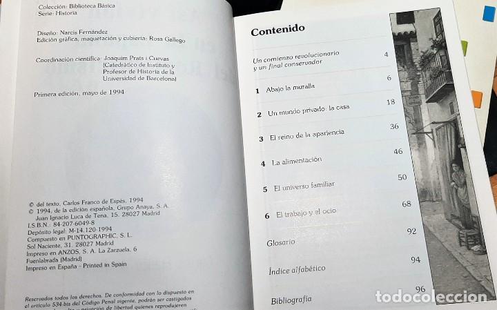 Libros de segunda mano: As&iacute; viv&iacute;an en la Espa&ntilde;a del Romanticismo - Foto 4