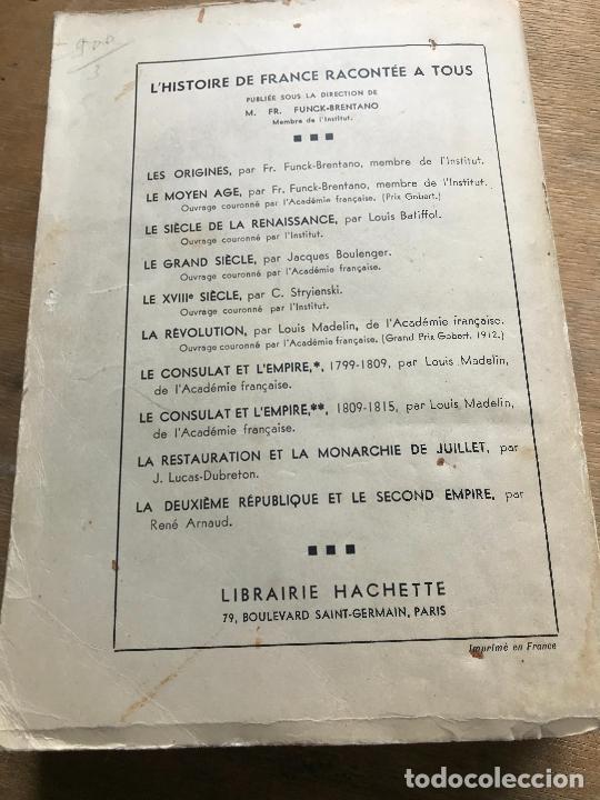 Libros de segunda mano: LA R&Eacute;VOLUTION. LOUIS MADELIN. (LIBRO EN FRANC&Eacute;S). - Foto 10
