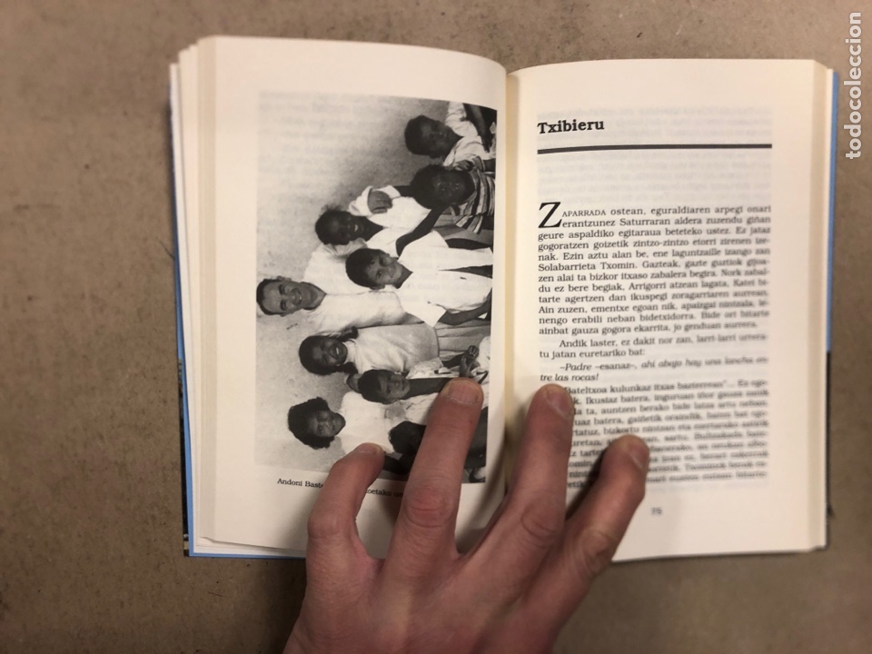 Libros de segunda mano: ENE ONDARRU. ANDONI BASTERRETXEA. AUSPOA LIBURUTEGIA 2000. EUSKARAZ. - Foto 3