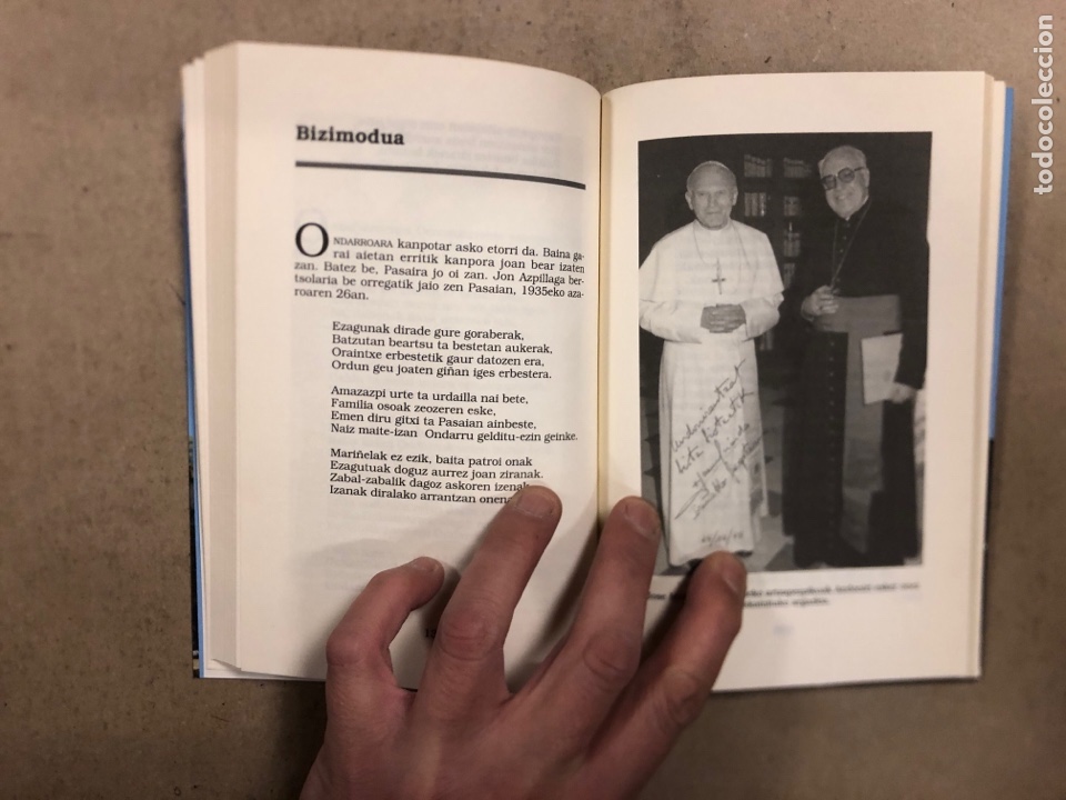 Libros de segunda mano: ENE ONDARRU. ANDONI BASTERRETXEA. AUSPOA LIBURUTEGIA 2000. EUSKARAZ. - Foto 4