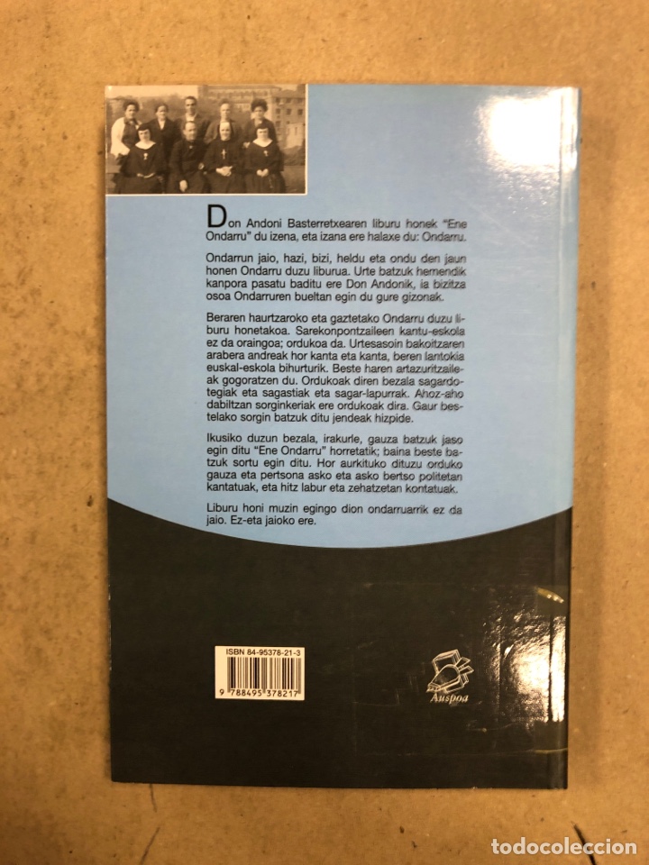 Libros de segunda mano: ENE ONDARRU. ANDONI BASTERRETXEA. AUSPOA LIBURUTEGIA 2000. EUSKARAZ. - Foto 5