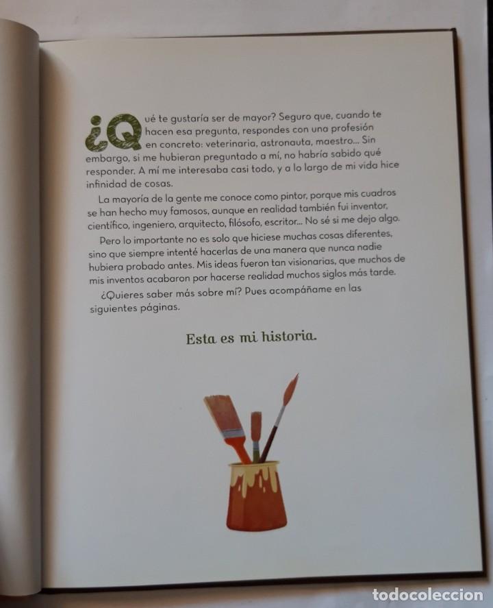 Libros de segunda mano: LEONARDO DA VINCI. MIS PEQUE&Ntilde;OS HEROES. (2018) - Foto 2