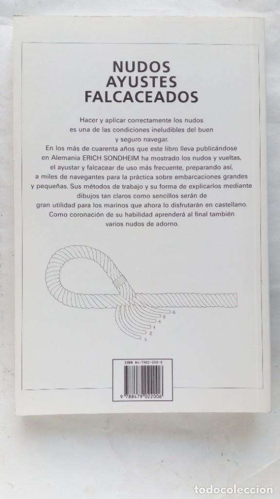 Libros de segunda mano: Nudos, Ayustes, Falcaceados. Erich Sondheim. - Foto 2