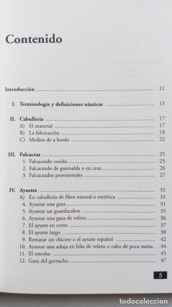 Libros de segunda mano: Nudos, Ayustes, Falcaceados. Erich Sondheim. - Foto 3