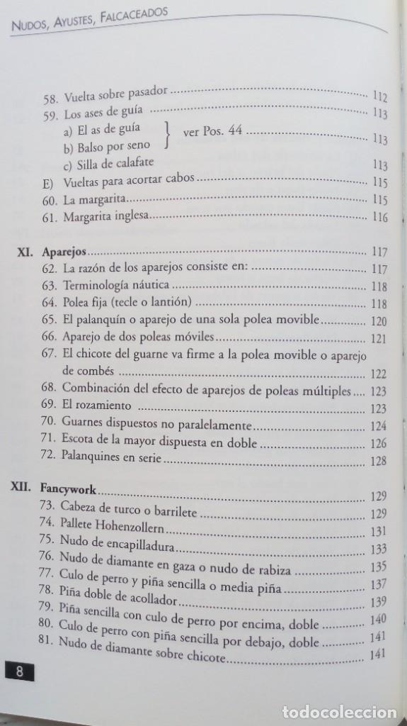 Libros de segunda mano: Nudos, Ayustes, Falcaceados. Erich Sondheim. - Foto 6