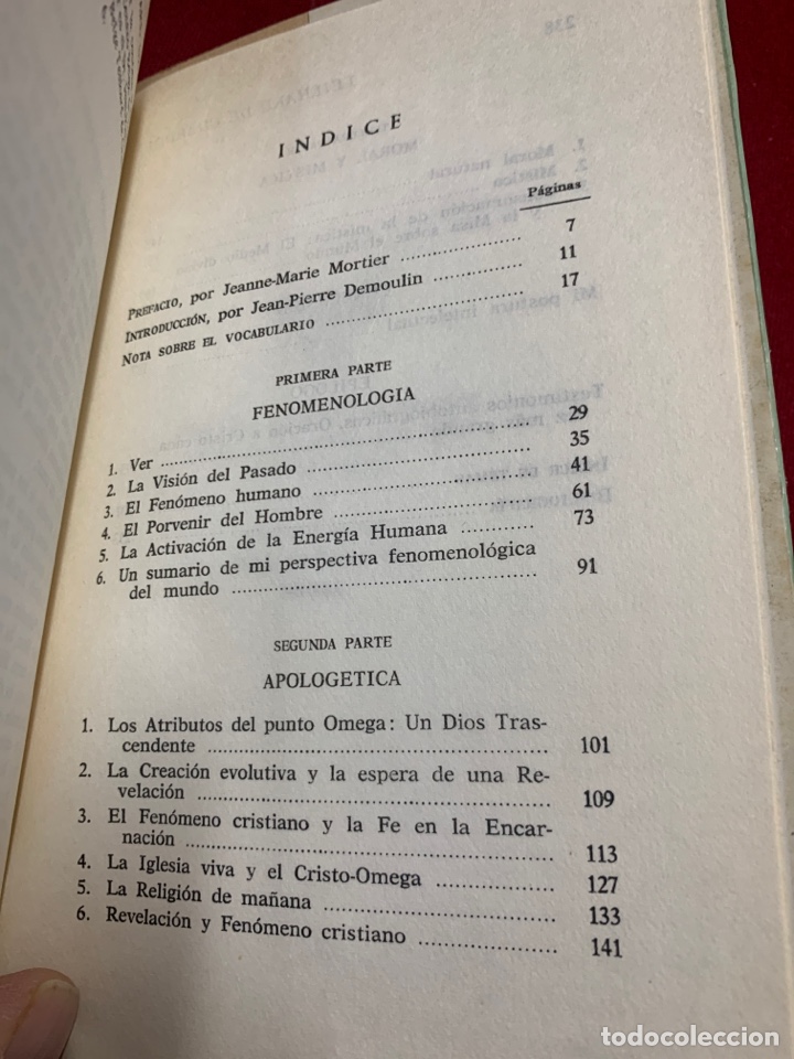Libros de segunda mano: Yo me explico. Teilhard de Chardin. - Foto 3