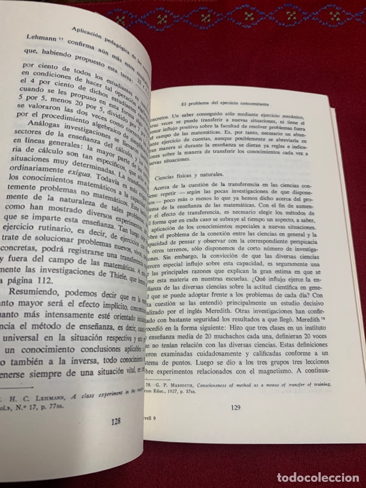 Libros de segunda mano: El aprender. Fundamentos psicol&oacute;gicos y problem&aacute;tica. Werner Correll. - Foto 10