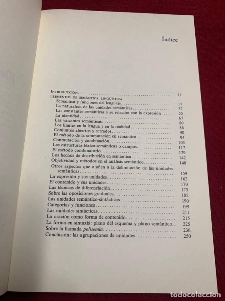 Libros de segunda mano: Elementos de sem&aacute;ntica ling&uuml;&iacute;stica. Ram&oacute;n Trujillo. - Foto 5