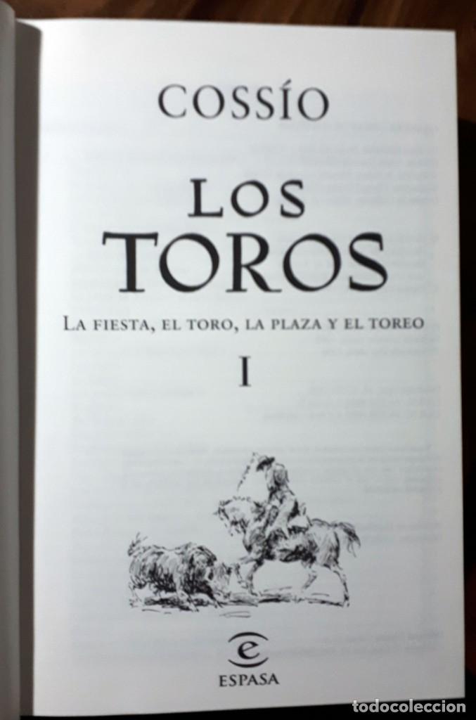 Libros de segunda mano: Coss&iacute;o LOS TOROS - 2 TOMOS - Foto 3
