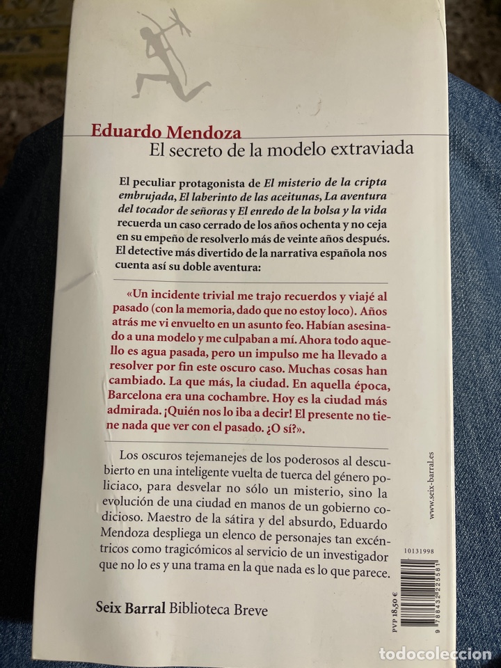 Libros de segunda mano: El secreto de la modelo extraviada. Eduardo Mendoza - Foto 2