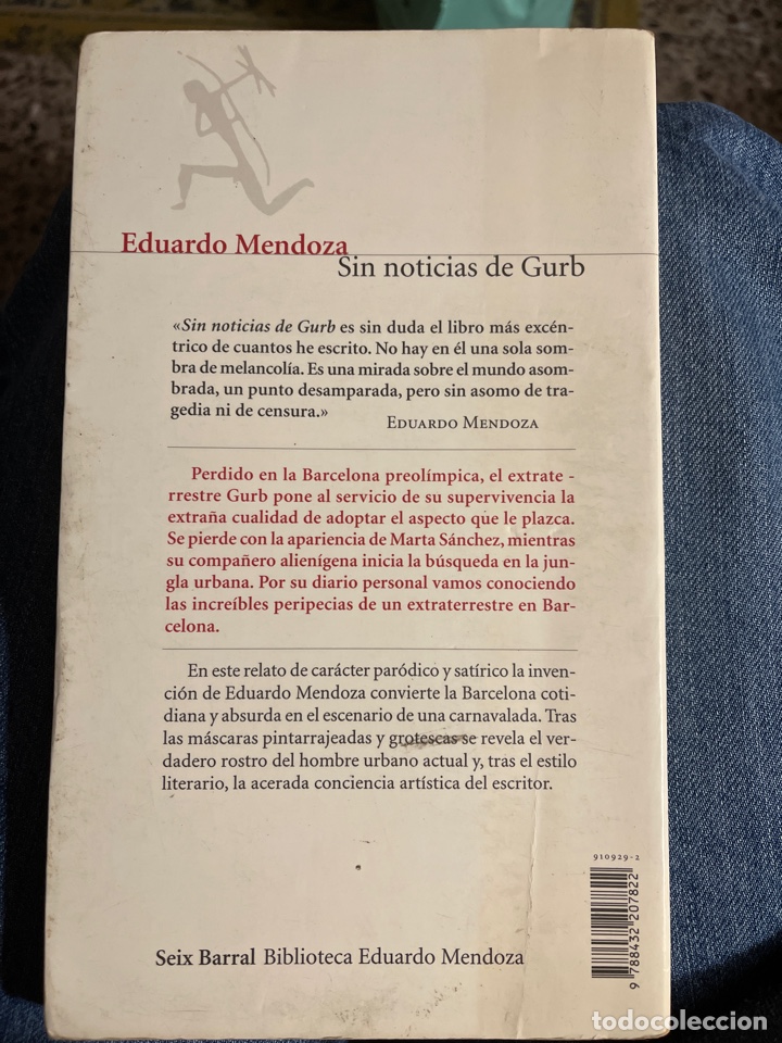 Libros de segunda mano: Sin noticias de Gurb. Eduardo Mendoza - Foto 2