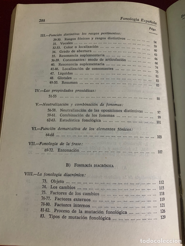 Libros de segunda mano: Fonolog&iacute;a espa&ntilde;ola. Emilio Alarc&oacute;n Llorach. - Foto 7