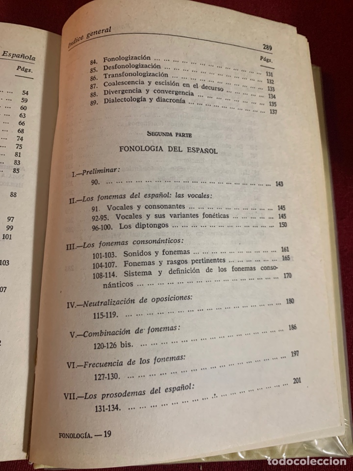 Libros de segunda mano: Fonolog&iacute;a espa&ntilde;ola. Emilio Alarc&oacute;n Llorach. - Foto 8