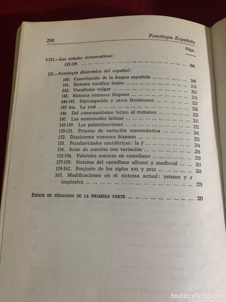Libros de segunda mano: Fonolog&iacute;a espa&ntilde;ola. Emilio Alarc&oacute;n Llorach. - Foto 9