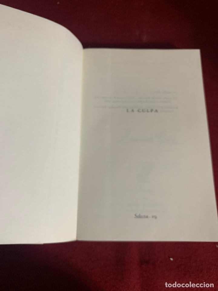 Libros de segunda mano: La culpa. Carlos Castilla del Pino. - Foto 4
