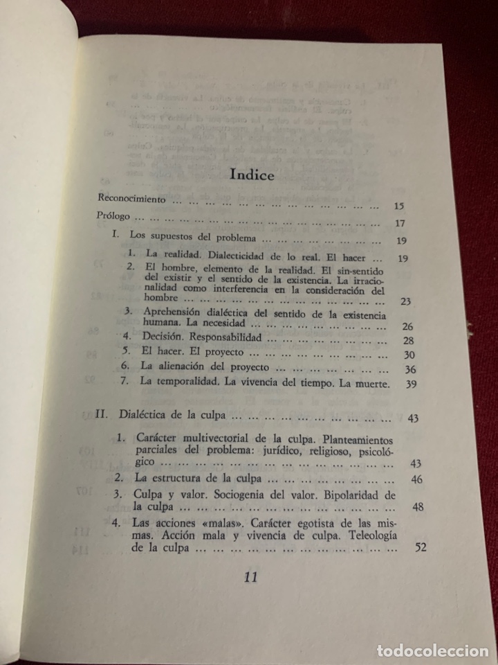 Libros de segunda mano: La culpa. Carlos Castilla del Pino. - Foto 5