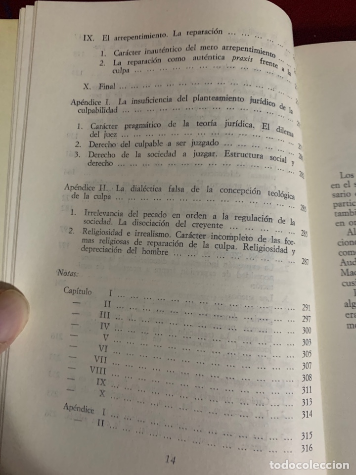Libros de segunda mano: La culpa. Carlos Castilla del Pino. - Foto 8