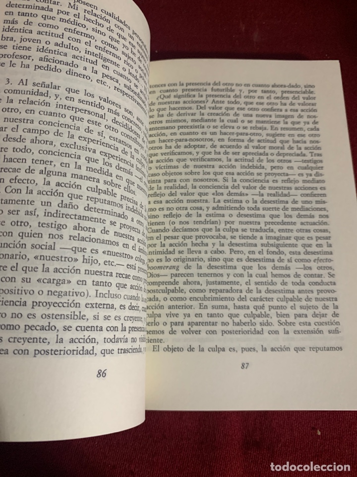 Libros de segunda mano: La culpa. Carlos Castilla del Pino. - Foto 9