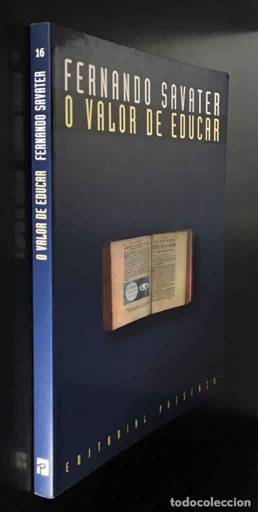 Libros de segunda mano: O Valor de Educar de Fernando Savater - Foto 4