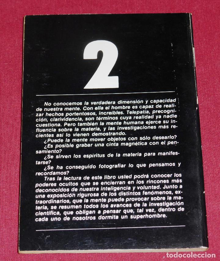 Libros de segunda mano: PODERES OCULTOS DE LA MENTE - DR. JIMENEZ DEL OSO - Foto 2