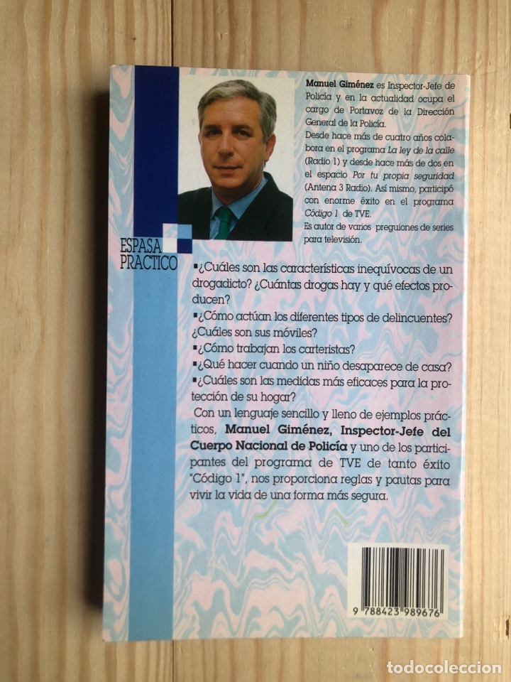 Libros de segunda mano: Por tu propia seguridad. Manuel Gim&eacute;nez - Foto 2