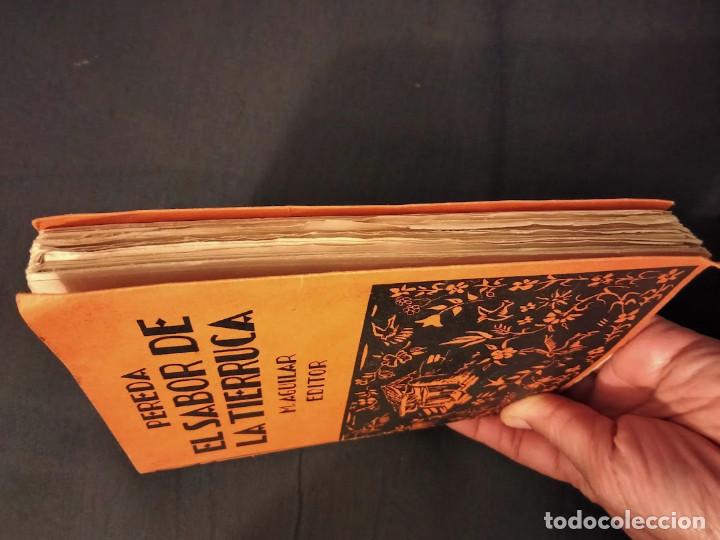 Libros de segunda mano: EL SABOR DE LA TIERRUCA - PEREDA - M. AGUILAR EDITOR - Foto 6