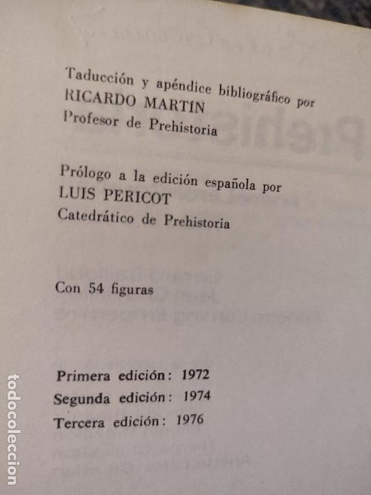 Libros de segunda mano: LIBRO LA PREHISTORIA. ANDRE LEROI-GOURHAN. 1976 EDITORIAL LABOR. - Foto 3