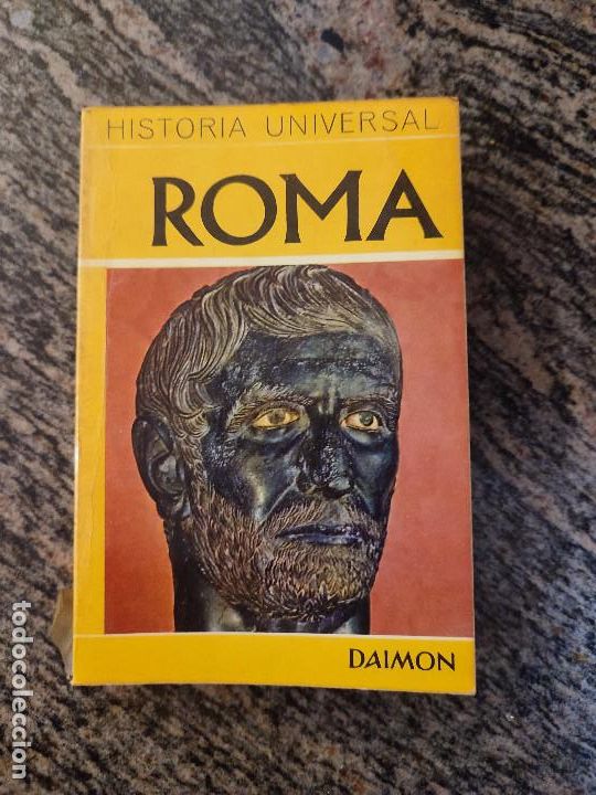 Libros de segunda mano: LIBRO HISTORIA UNIVERSAL ROMA. 1973 DAIMON. - Foto 1