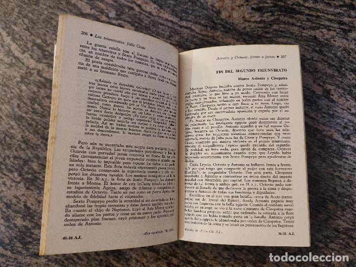 Libros de segunda mano: LIBRO HISTORIA UNIVERSAL ROMA. 1973 DAIMON. - Foto 3