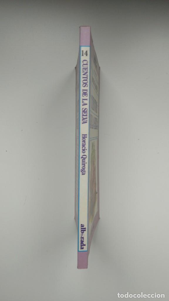Libros de segunda mano: Cuentos de la Selva - Horacio Quiroga - Alborada Ediciones, 1988 - Foto 2