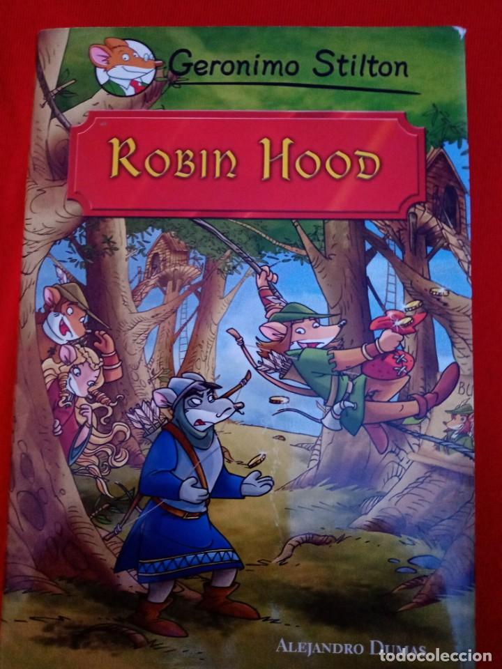 Libros de segunda mano: ROBIN HOOD, GERONIMO STILTON - Foto 1