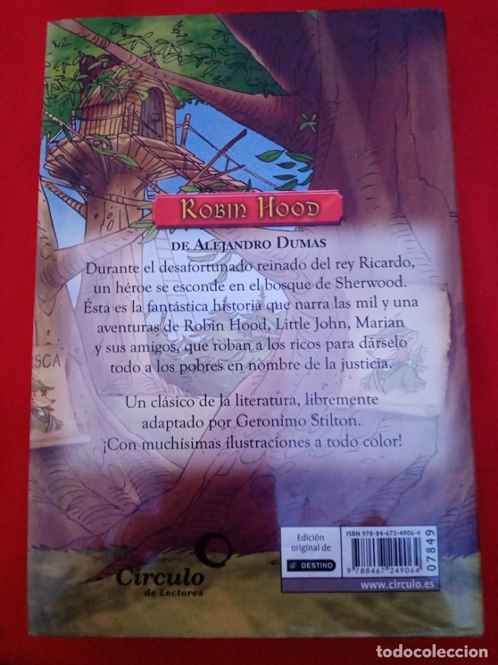 Libros de segunda mano: ROBIN HOOD, GERONIMO STILTON - Foto 2