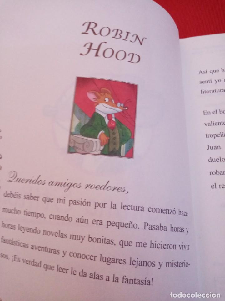 Libros de segunda mano: ROBIN HOOD, GERONIMO STILTON - Foto 4