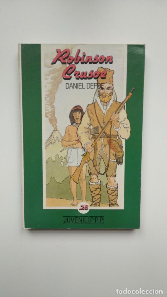 Libros de segunda mano: Robinson Crusoe - Daniel Defoe - P.P.P. Ediciones, 1987 - Foto 1