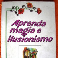 Libros de segunda mano: APRENDA MAGIA E ILUSIONISMO - MAGO BERTO - EDICOMUNICACIÓN EN 1989.